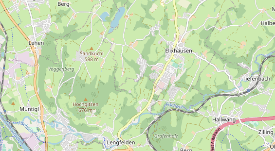 regionaler Händler auf Karte