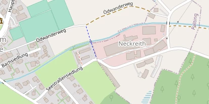 regionaler Händler auf Satellitenbild