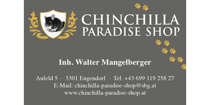 Händler - Versand möglich - Würzenberg (Anthering) - Chinchilla Paradise Shop