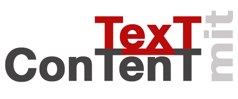 Unternehmen - Logo TextmitContent - TextmitContent - Mag. Ulrike Huemer
