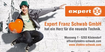 Händler - Produkt-Kategorie: Elektronik und Technik - PLZ 5201 (Österreich) - Expert Franz Schwab GmbH