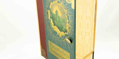 Händler - Produkt-Kategorie: Bücher - Eine Mappe aus dem "Katholischen Christenbuch" für einen Diakon maßangefertigt. - Bernanderl Upcycling