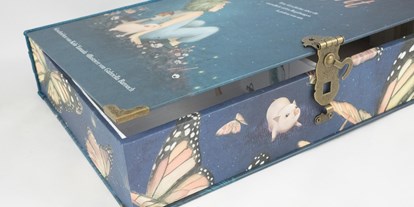 Händler - Produkt-Kategorie: Bücher - PLZ 4460 (Österreich) - Eine Schatulle aus dem Buch "Vielleicht" angefertigt auf Kundenwunsch. - Bernanderl Upcycling