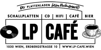 Händler - Versand möglich - Wien-Stadt 5 Minuten Gehweg von der U3 Station Neubagasse - Logo - Wiener LP Café