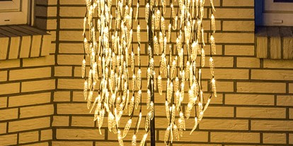 Händler - Versand möglich - Riedenthal - Trauerweide mit 400 warmweißen LED 180 cm - Weihnachtsdiskont