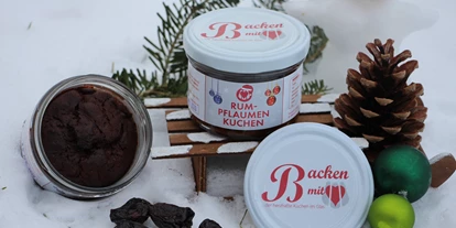 Händler - Produktion vollständig in Österreich - Österreich - Rum Pflaumen Kuchen 
Highlight für Weihnachten  - Backen mit Herz e.U.