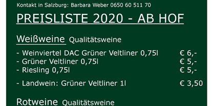 Händler - Lieferservice - PLZ 5301 (Österreich) - Weinbau Stark