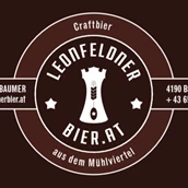Unternehmen - Firmenschild - Leonfeldnerbier.at - Logo - Leonfeldner Bier