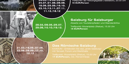 Händler - Dienstleistungs-Kategorie: Freizeitgestaltung - Hüttenedt - Spezialführungen 2020

Gutscheine erhätlich unter info@tourguide-salzburg.com - Salzburg Stadtführungen