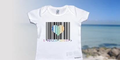 Händler - Wertschöpfung in Österreich: Teilproduktion - Gamp - Kleinkinder-T-Shirt im Familylook "LoveCode" - mr2 familylook