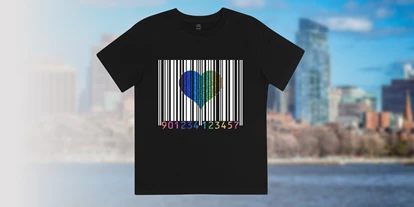 Händler - Art der erstellten Produkte: Accessoires - Torren - Kinder-T-Shirt im Familylook "LoveCode" - mr2 familylook