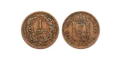 Händler - Versand möglich - Anzfelden - Krajczar 1882 KB von Franz Joseph - Halbedel Münzen & Medaillen GmbH.
