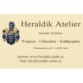 Unternehmen - Heraldik Atelier Werkstätte für Kalligraphie und Heraldik
