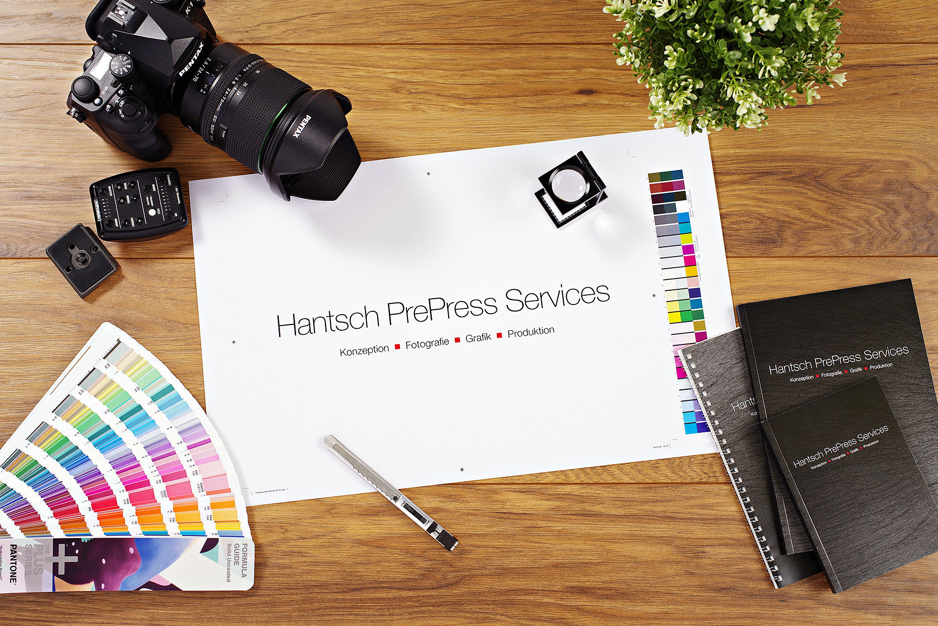 Dienstleistung: Hantsch PrePress Services -- Begrüßung - Hantsch PrePress Services