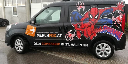 Händler - bevorzugter Kontakt: Online-Shop - St. Peter in der Au-Dorf - Unser Superheldenmobil! :D - Merchfox Comic Shop