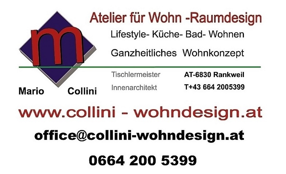 Unternehmen - Atelier für Wohn-Raumdesign Collini Mario