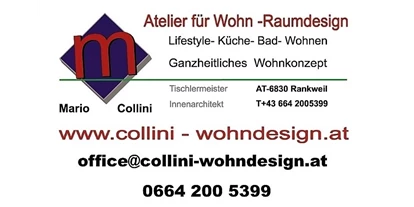 Händler - Unternehmens-Kategorie: Handwerker - Reutele - Atelier für Wohn-Raumdesign Collini Mario