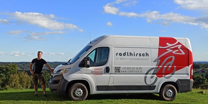 Händler - Art des Unternehmens: Werkstätte - Steiermark - radlhirsch - die mobile Fahrradwerkstatt