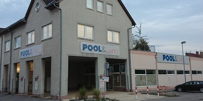 Händler - Zahlungsmöglichkeiten: PayPal - Geschäftslokal PoolandLiving in Stockerau mit Parkplatz - PoolandLiving
