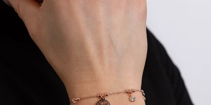 Händler - Zahlungsmöglichkeiten: auf Rechnung - Maria-Lanzendorf - Mandala Armband in Rosé, mit Zirkonia Steinen - TomCrow Jewellery