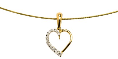 Händler - Produkt-Kategorie: Schmuck und Uhren - PLZ 2340 (Österreich) - Exklusiver Diamant-Herzanhänger - TomCrow Jewellery