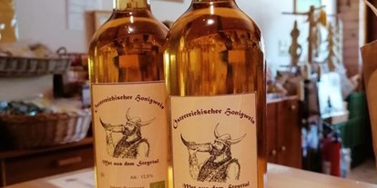 Händler - Art der erstellten Produkte: Getränke - Oberösterreich - Met Honigwein - Bio Imkerei Russmann wir Imkern in der Nationalpark Kalkalpen Region . 