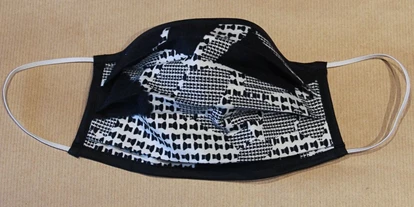 Händler - Art des Herstellers: Textilhersteller - Oberschöckl - NMS-Maske Hahnentritt - urban // collection - Trendmode aus dem Vulkanland