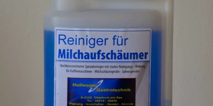 Händler - Produkt-Kategorie: Computer und Telekommunikation - Kobl (Kirchberg bei Mattighofen) - Reiniger für Milchaufschäumer - Rupert Hollweger GmbH - Kassen & Schanksysteme