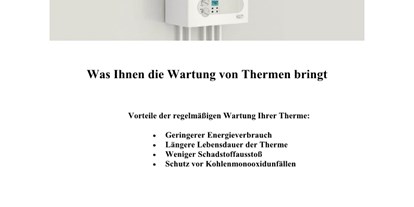 Händler - Dienstleistungs-Kategorie: Reparatur - Österreich - Thermenservice - Thermenwartung - G. Weiner Gas - Wasser - Heizung GmbH