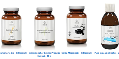 Händler - überwiegend selbstgemachte Produkte - Niederhollabrunn - Produktauswahl - Shanab Pharma