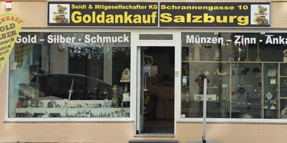 Händler - Zahlungsmöglichkeiten: Überweisung - Eugendorf - Seidl & Mitgesellschafter KG Goldankauf Salzburg