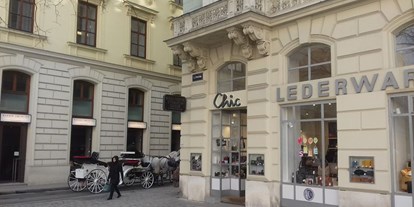 Händler - Mindestbestellwert für Lieferung - Wien Josefstadt - Chic Filiale in Wien auf der Freyung II - Chic Lederwaren und Taschengeschäft