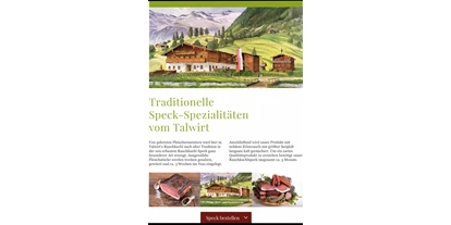 Händler - bevorzugter Kontakt: per Telefon - Vorderschneeberg - Talwirt im Nationalpark