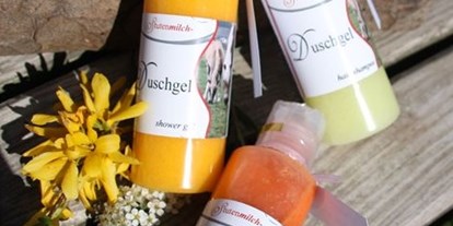 Händler - überwiegend regionale Produkte - Loich - Duschgel´s in verschiedenen Duftrichtungen - Stutenmilchhof Gallistl