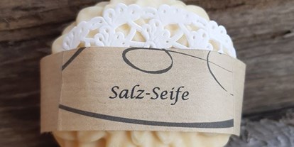 Händler - überwiegend selbstgemachte Produkte - Hürm - Salzseife - Stutenmilchhof Gallistl