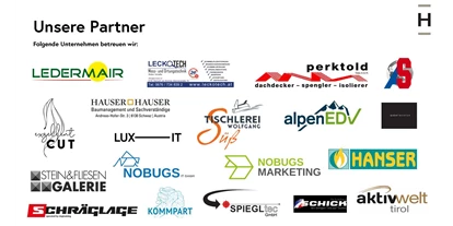 Händler - bevorzugter Kontakt: per E-Mail (Anfrage) - Ellbögen - Unsere Partner - Hauser - externes Betriebsmanagement KG