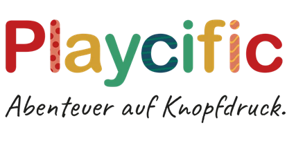 Händler - bevorzugter Kontakt: Online-Shop - PLZ 7421 (Österreich) - Logo Playcific - Abenteuer auf Knopfdruck - Playcific
