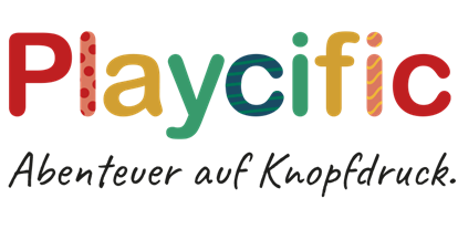 Händler - Versand möglich - Litzelsdorf - Logo Playcific - Abenteuer auf Knopfdruck - Playcific