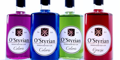 Händler - regionale Produkte aus: natürlichen Inhalten - Lieboch - O'Styrian Gin - ein waschechter Steirer aus Graz.
 - Ladenstein Spirits
