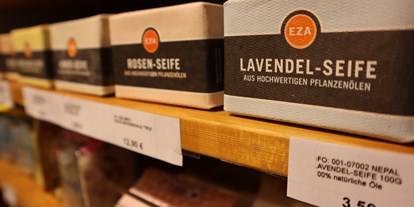 Händler - Produkt-Kategorie: Kaffee und Tee - Maria-Lanzendorf - Diverse Körper-Pflegeprodukte - Weltladen Mödling