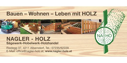 Händler - Zahlungsmöglichkeiten: auf Rechnung - Schwaighof (Sankt Leonhard bei Freistadt) - Nagler-Holz GmbH&CoKG