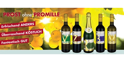Händler - überwiegend regionale Produkte - PLZ 9062 (Österreich) - Unser Sortiment von alkoholfreien österreichischen Weinen und Sekt - Alkoholfreier Weingenuss - Bernhard Huber