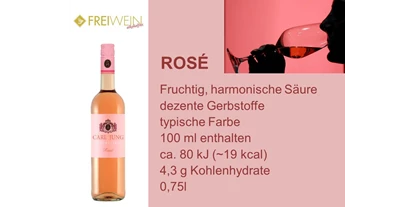 Händler - bevorzugter Kontakt: Online-Shop - Unterwinklern - ROSE - Alkoholfreier Weingenuss - Bernhard Huber