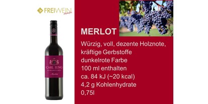 Händler - Bezirk Villach-Land - MERLOT - Alkoholfreier Weingenuss - Bernhard Huber