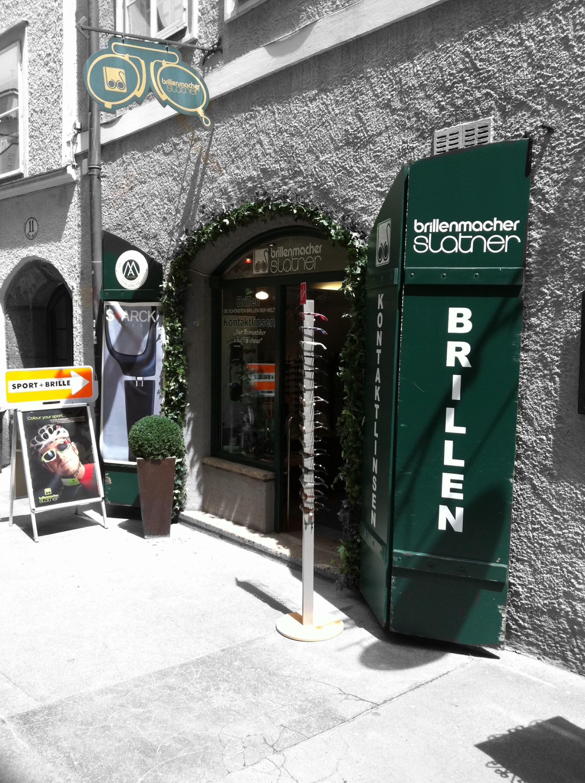 Unternehmen - Brillenmacher Saltner GmbH&CoKG