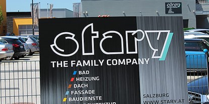 Händler - Salzburg-Stadt Salzburg - Stary: Baustellenschild - Agentur West - Manfred Salfinger