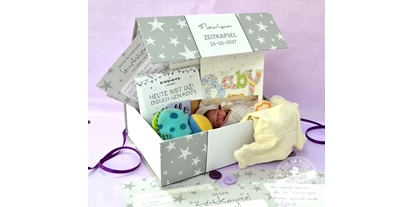 Händler - überwiegend Fairtrade Produkte - Wolfsgraben - Baby Zeitkapselbox - Feenstaub Papeterie & Grafikdesign