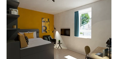 Händler - Hüttenedt - Moderne Studentenwohnungen mit Einzelzimmer oder Doppelzimmer Belegung - @HOME Studentenwohnheim Salzburg
