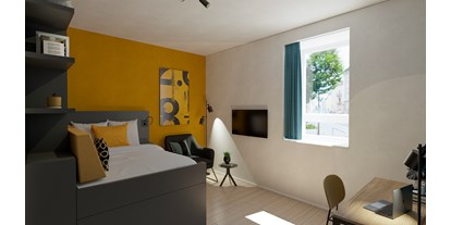 Händler - Art des Unternehmens: Beherbergungsbetrieb - Eidenham - Moderne Studentenwohnungen mit Einzelzimmer oder Doppelzimmer Belegung - @HOME Studentenwohnheim Salzburg