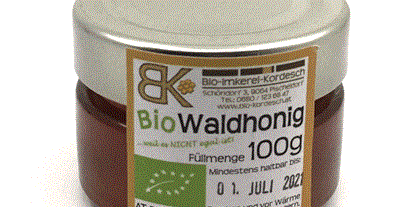 Händler - Lebensmittel und Getränke: Honig - Bio Waldhonig 100g von Bio-Imkerei Kordesch